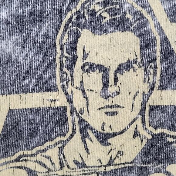 Superman Batman Shirt Large 22x27 Mineral-Wash - Picture 12 of 12